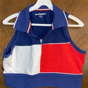 Tommy Hilfiger cropped shirt